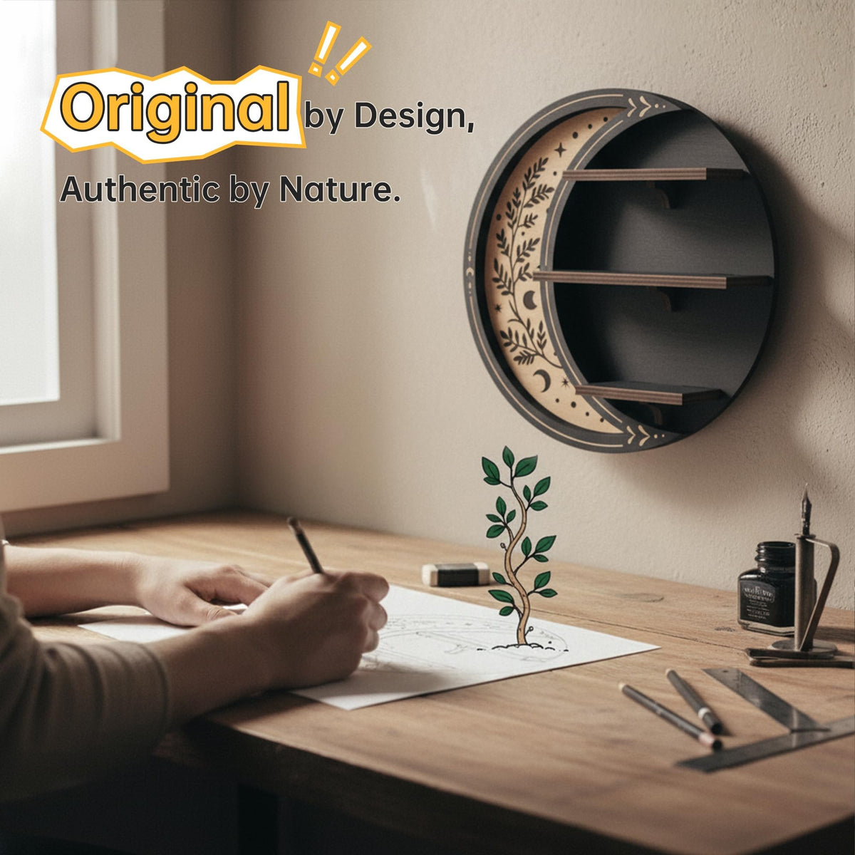 FNYDOX easy-install wall shelf kit with all mounting hardware.