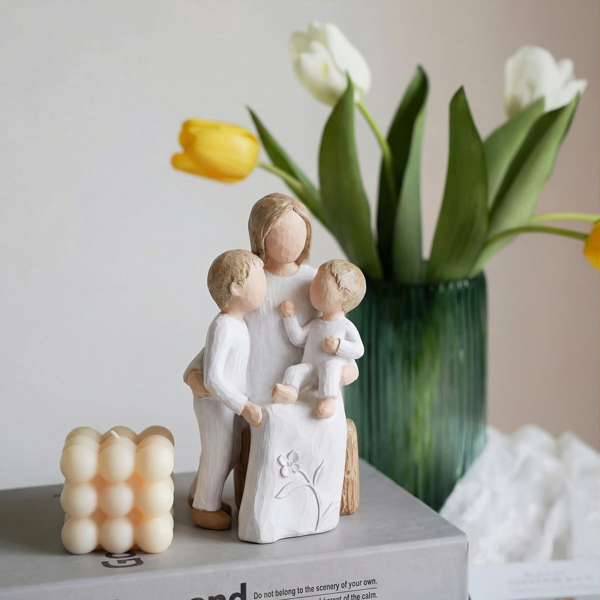 Foam Eternal hand-painted resin figure highlights detailed craftsmanship