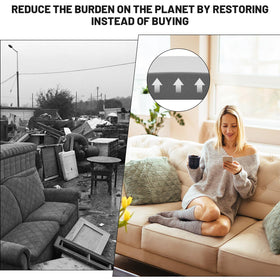 Foamagic vacuum-pack restoration tips guide quick return to shape.