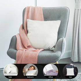 Foamily bedroom decor pillow insert 26x26 to coordinate bed decor.