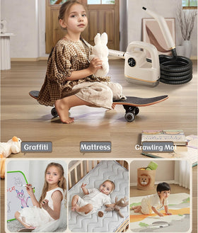 Foandbevi steam cleaner 30-minute continuous steam for larger rooms.