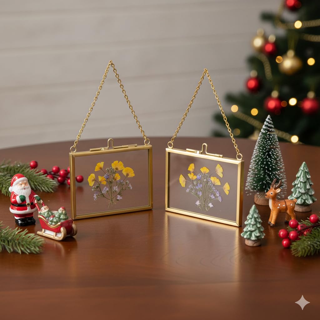 FOCHIER F gold-brass frame set for gallery-style décor