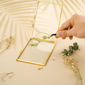 FOCHIER F 6x4 rectangle pressed flower frame for horizontal decorative display