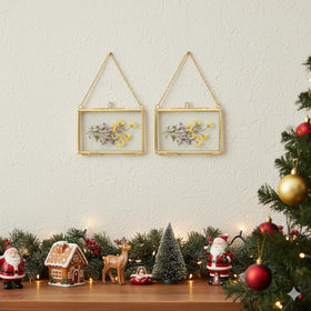 FOCHIER F pressed-flowers frame for botanical art and memories