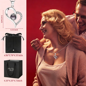 FOCIE Mother's Day gift idea featuring preserved rose and necklace.