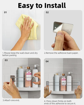 FOCSPROD camper must-haves corner bar enhances bathroom organization
