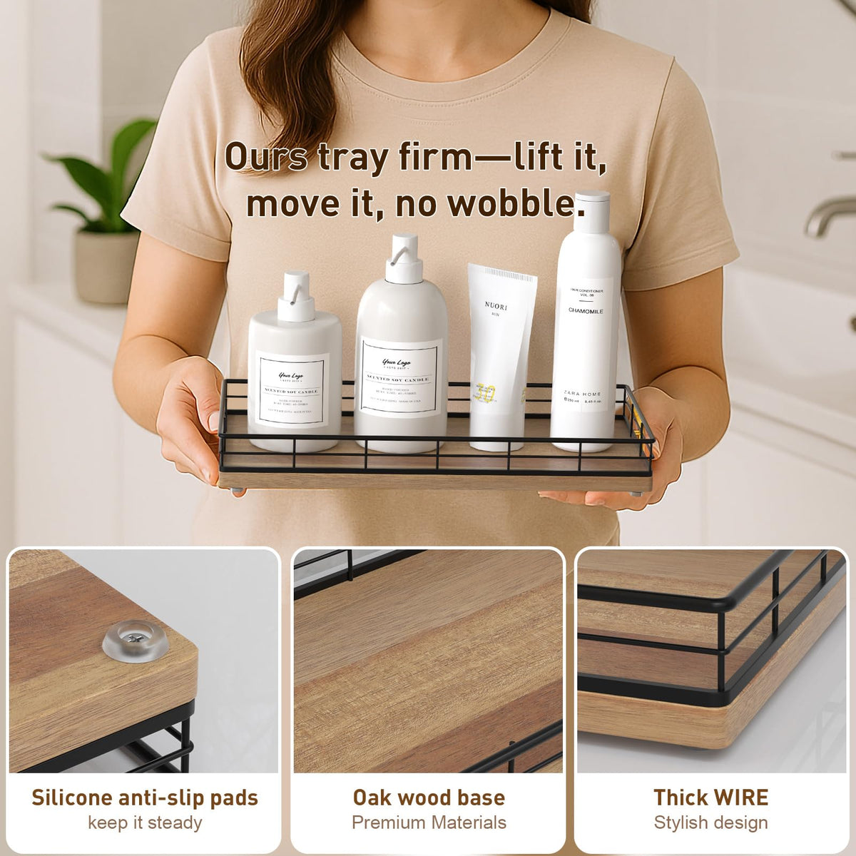 Focusonit ready-to-use shelf arrives fully assembled for instant setup.