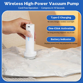 foergenova 6000Pa suction highlights strong performance for compact packing