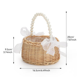 Fofetbfo wedding decor basket enhances ceremony ambiance