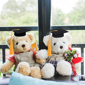 Foilswirl adjustable tassel cap offers versatile mini accessory options.