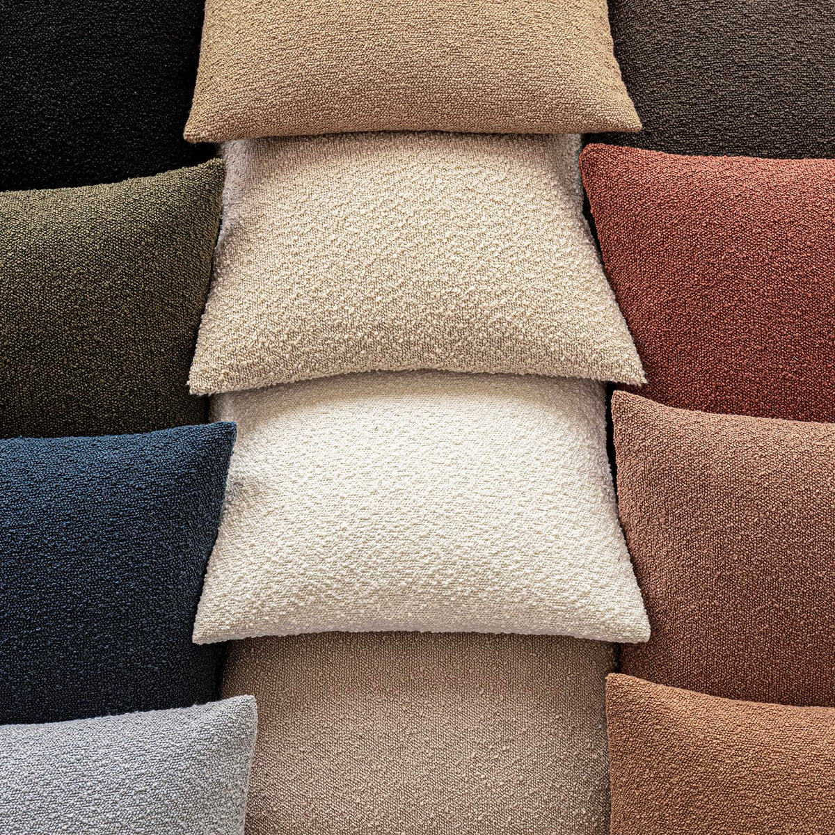 Foindtower boucle cover suits office or cafe seating with texture.