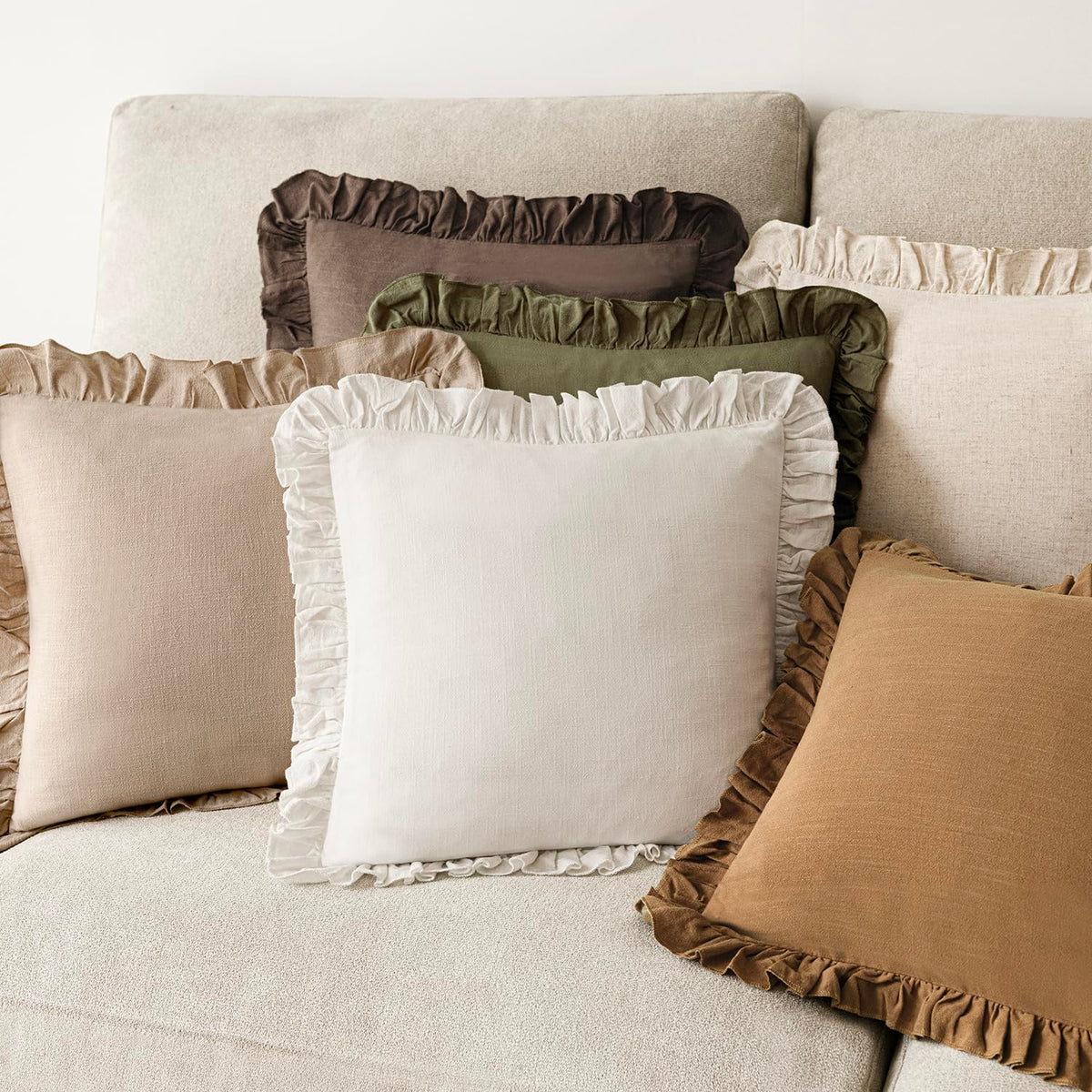 Foindtower care-friendly pillow cover is easy to clean and maintain