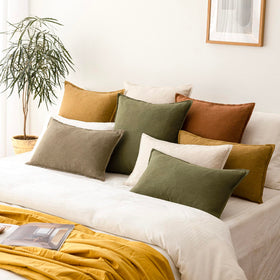 Foindtower easy-care pillow cover suitable for gentle machine washing