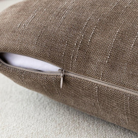 Foindtower hidden zipper pillow cover shown for easy insert changes.
