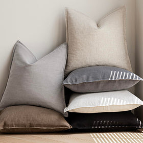 Foindtower indoor-outdoor pillow cover works well on patio or couch.
