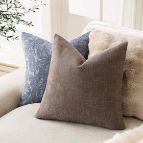 Foindtower living room setup shows versatile use on sofa or bed.