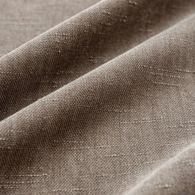 Foindtower slubby weave detail enhances style on decorative cushions.
