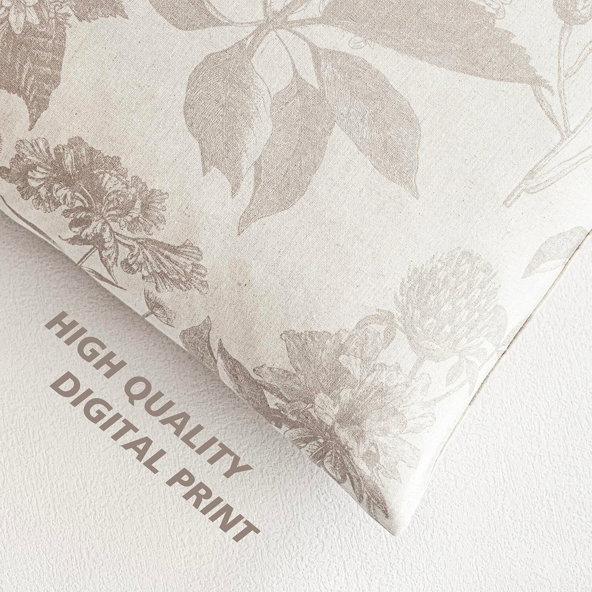 Foindtower soft breathable fabric pillow cover feels comfortable on seating
