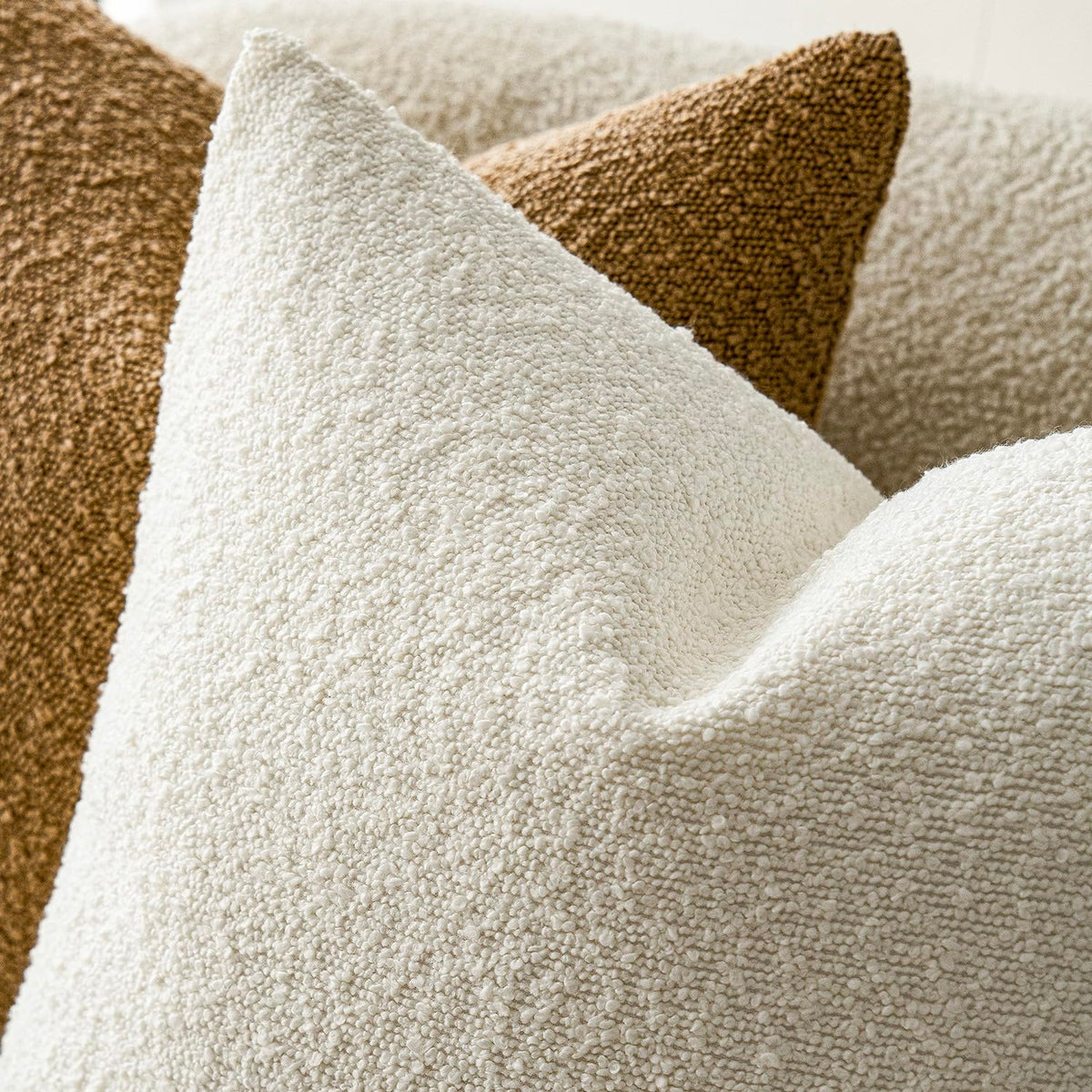 Foindtower textured boucle weave detail highlights depth and character