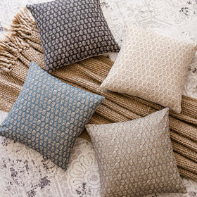 Foindtower set of two pillow covers for quick room refresh