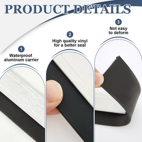 FoldTier screws included for quick installation on a door panel.