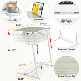 FoldWise height adjustment on the sofa for comfy seating
