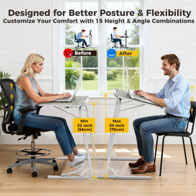 FoldWise iPad holder supports hands-free viewing on the couch