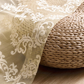 Folkside machine-washable lace curtains for easy care at home.