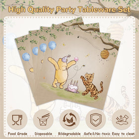 FOLNESH Winnie Bear cups offer mess-free sipping for little guests
