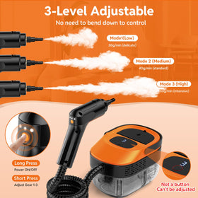 Fololicx steam cleaner with 105°C jet tackling tough grime