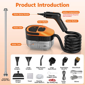 Fololicx steam cleaner tiles and grout scrubbers in action