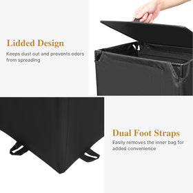 Foluck 600D Oxford fabric offers durable, long-lasting use.