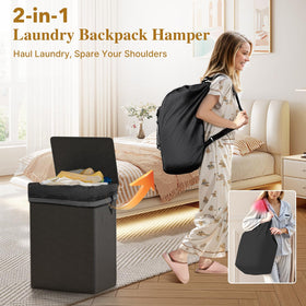 Foluck inner bag backpack with adjustable straps for comfortable transport.