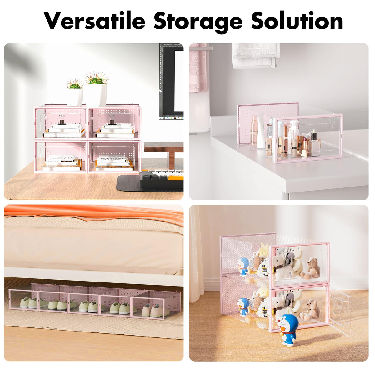 Foluck foldable lids offer easy access and compact storage when not in use.