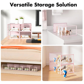 Foluck foldable lids offer easy access and compact storage when not in use.