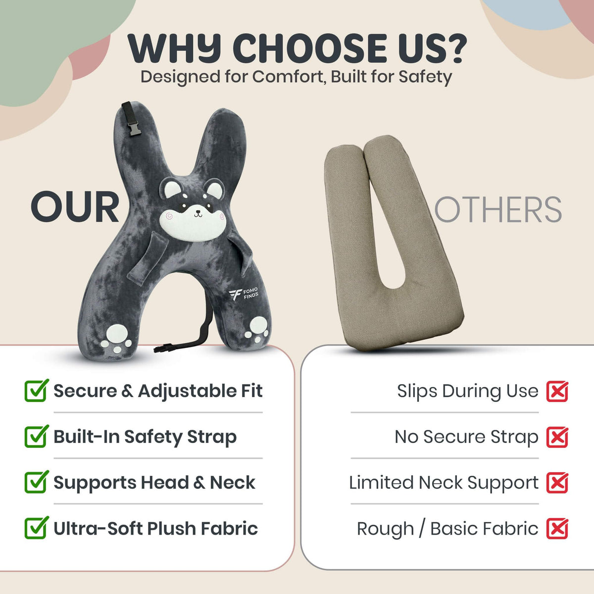 FOMO Finds built-in hand straps help little hands grip easily.