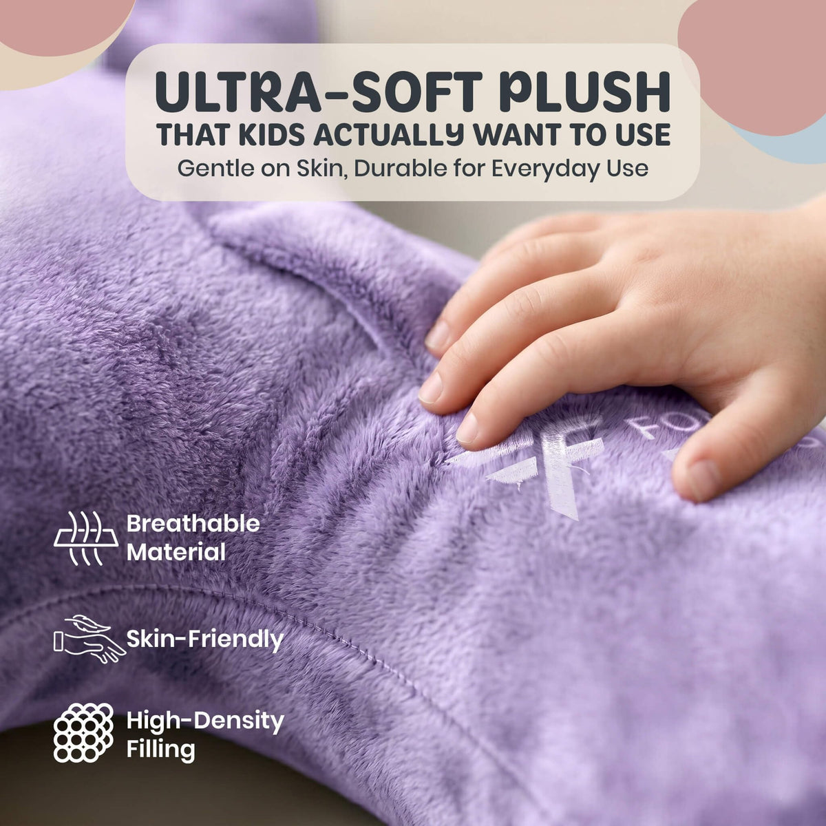 FOMO Finds machine-washable design makes cleanup quick and easy.
