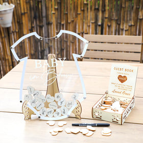 Fonder Mols heart-shaped wood accents add rustic charm