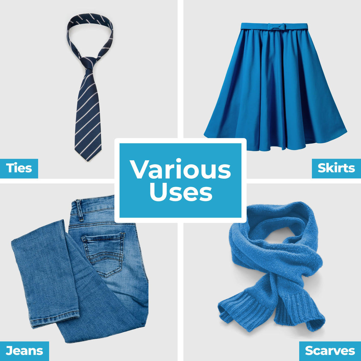 Fontaines Luxury 5 Tier Hangers versatile solution for pants, jeans, skirts, and leggings.