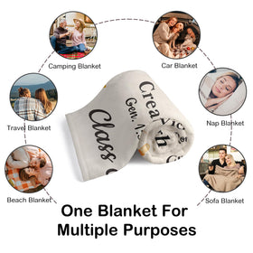 FOOZDEEVAAQ care-friendly blanket stays soft after washing