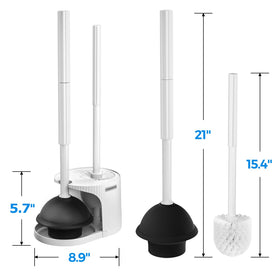 FORASTO bathroom cleaning tools package for quick routine tasks.