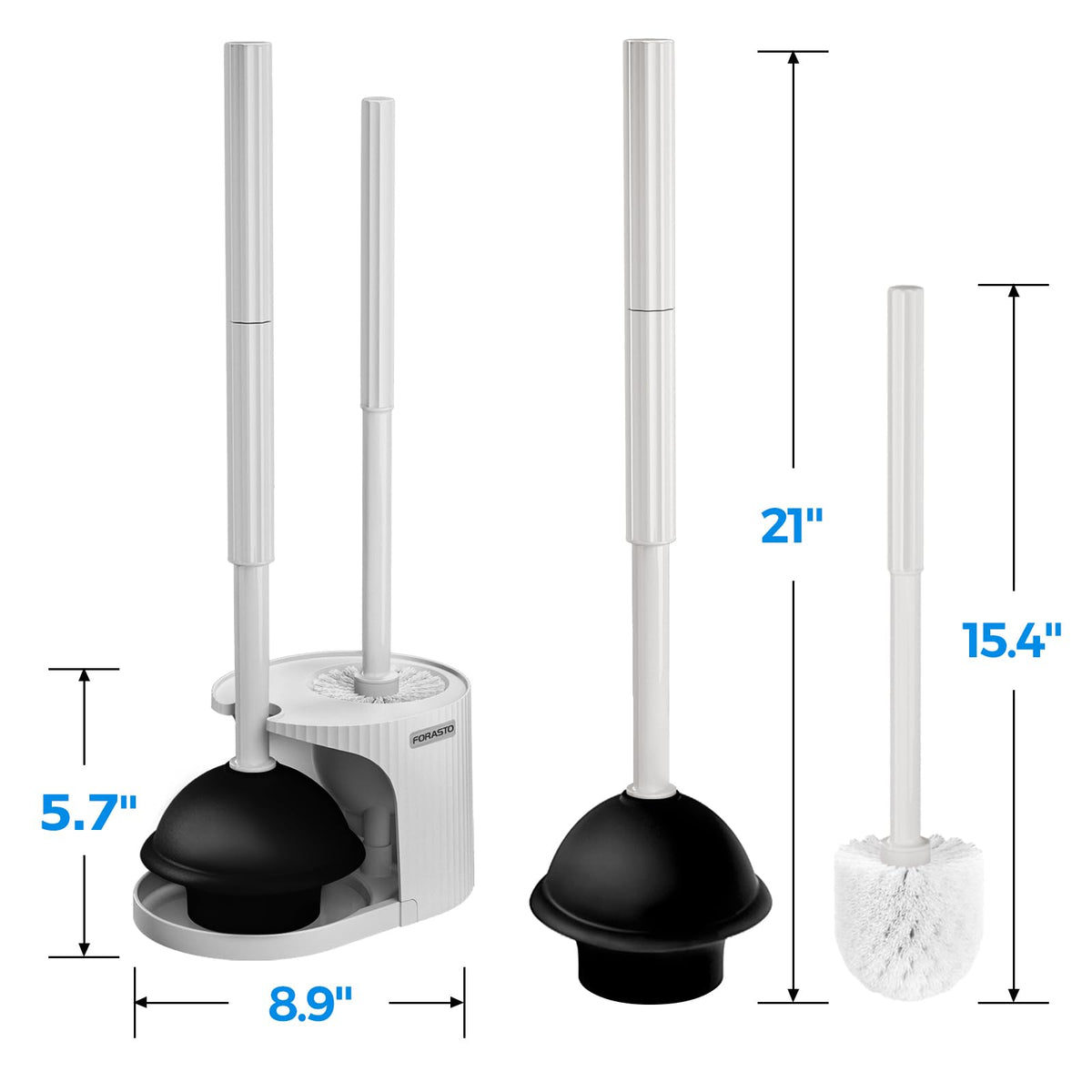 FORASTO 2in1 storage bracket keeps tools organized and off the floor