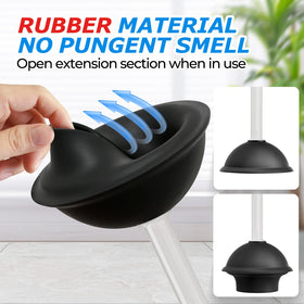 FORASTO toilet brush with sturdy bristles for thorough cleaning