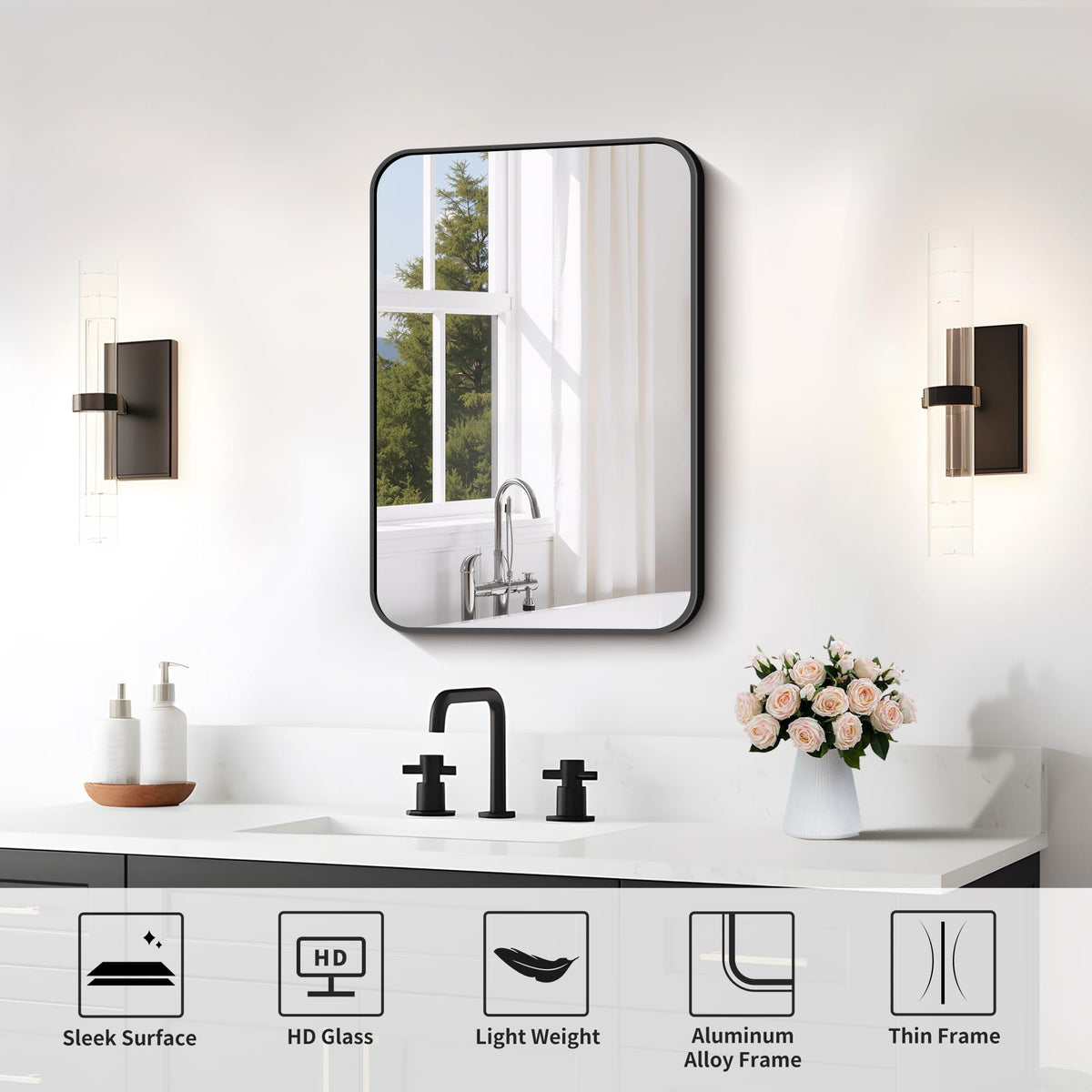 FORBATH secure packaging protects the mirror for safe delivery.