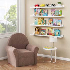 Forbena four-pack nursery book shelves neatly display kid books.