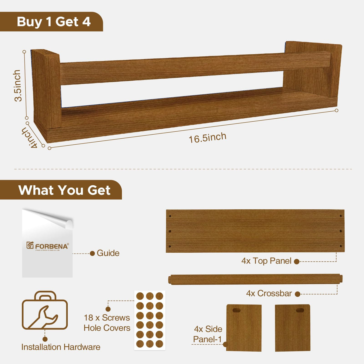 Forbena easy gift idea for new parents seeking organized spaces.