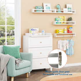 Forbena kids books and toy storage with four shelves.