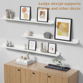 Forbena packaging image of the 48-inch floating shelves set.