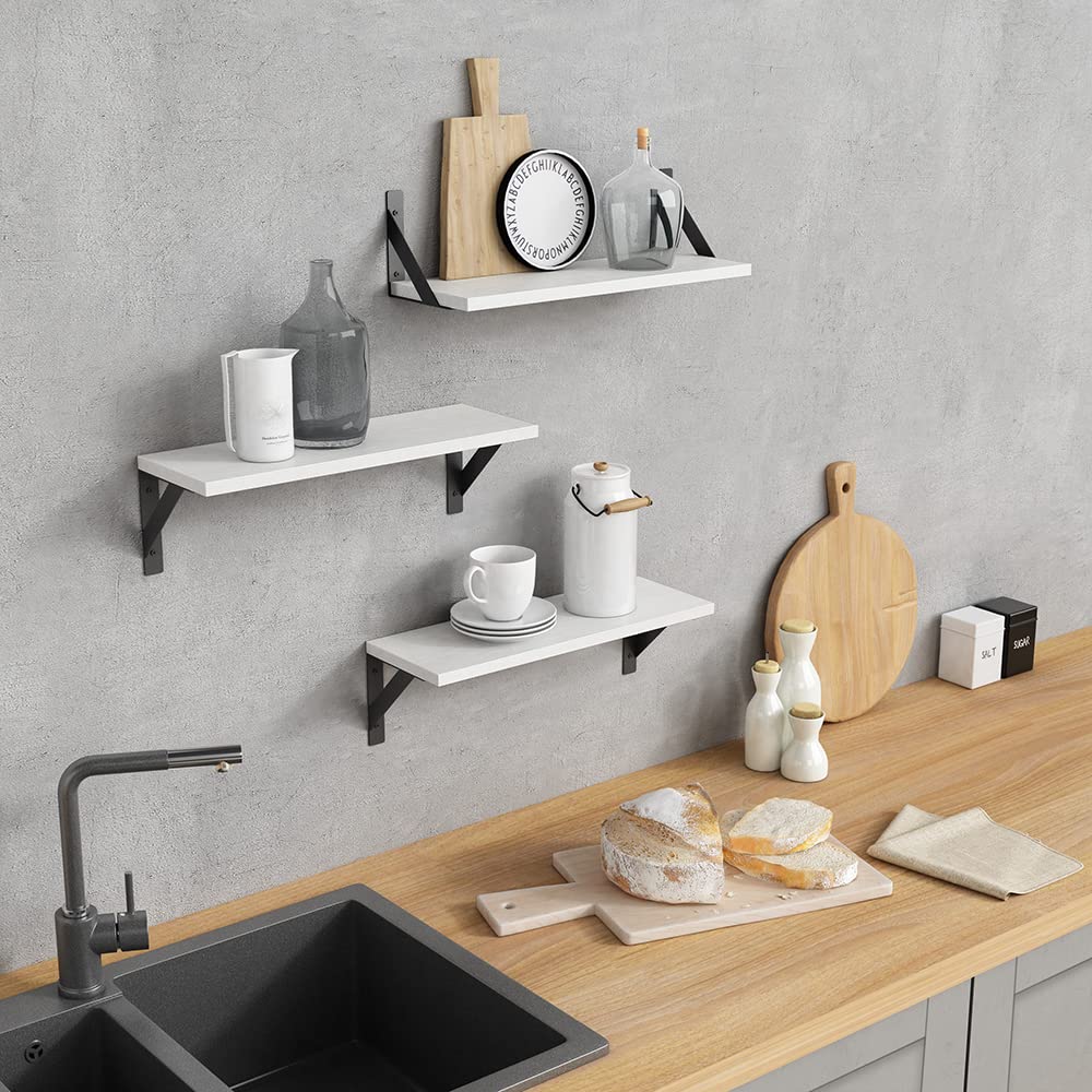 Forbena paulownia wood shelf closeup highlights warm natural grain