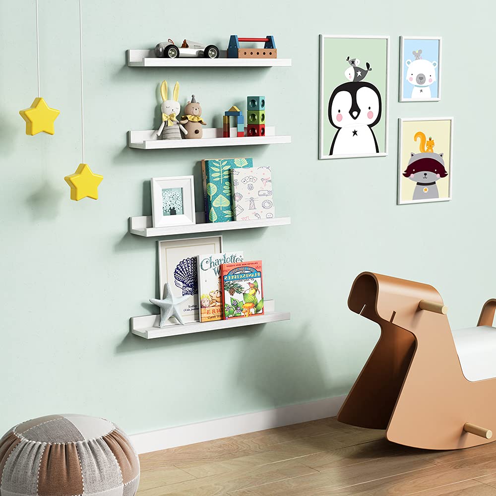 Forbena picture ledge lip closeup keeps items secure and decorative